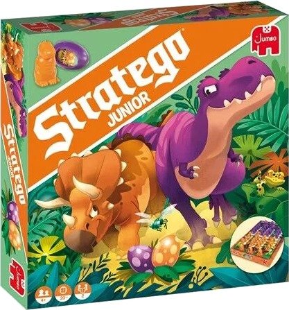 Jumbo Stratego Junior Dinos Brettspill Engelsk Jumbo Stratego Junior Dinos Brettspill Engelsk