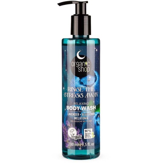 Organic Shop Sleeping Relaxing Body Wash Rinse The Stress Away 280 ml