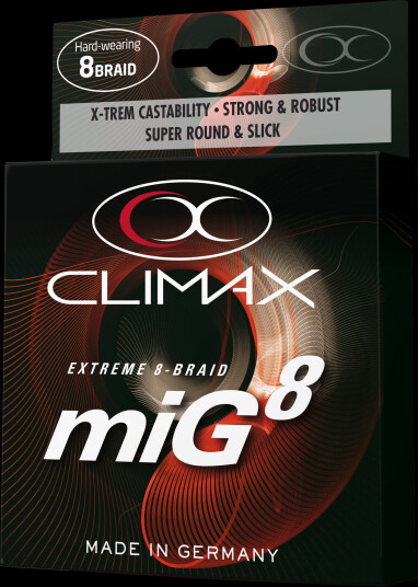 Climax miG 8 Multifilament   275m   Singlepack   29,6kg   0,30mm