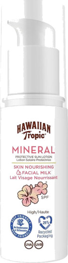 Hawaiian Tropic Mineral Solkrem Ansiktsmelk SPF30 50 ml