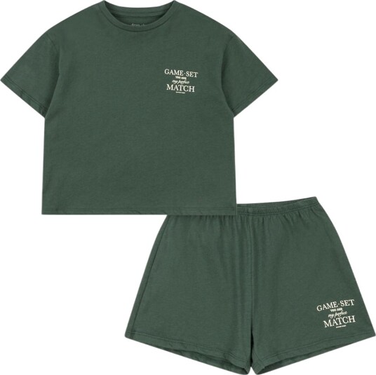 Konges Sløjd Shorts Sett   Berømt   Koriander   Konges Sløjd   2 år 92   Shorts   Grønn