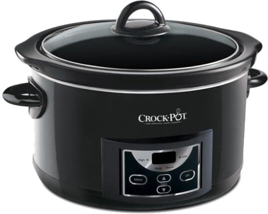 Crock Pot Slow Cooker 4,7 l svart SCCPRC507B 050 Crock Pot Slow Cooker 4,7 l svart SCCPRC507B 050