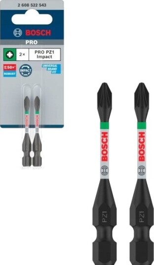 Bosch Tilbehør 2608522543 Kryssbits Pz 1 2 Stk