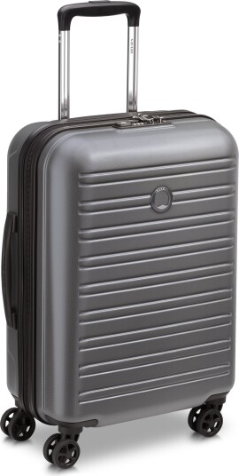 Delsey PARIS Segur 2.0 Slim Kabinekoffert - 55 cm 36,3L TSA-lås 4 hjul - Grå Delsey PARIS Segur 2.0 Slim Kabinekoffert - 55 cm 36,3L TSA-lås 4 hjul - Grå