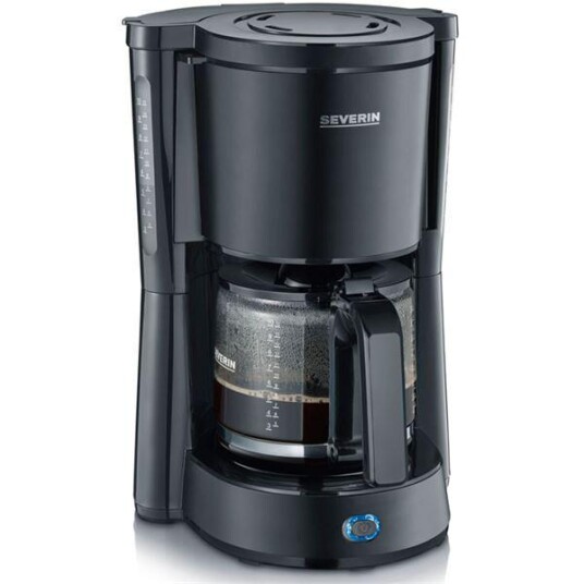 Severin - Kaffetrakter 1000W matt svart