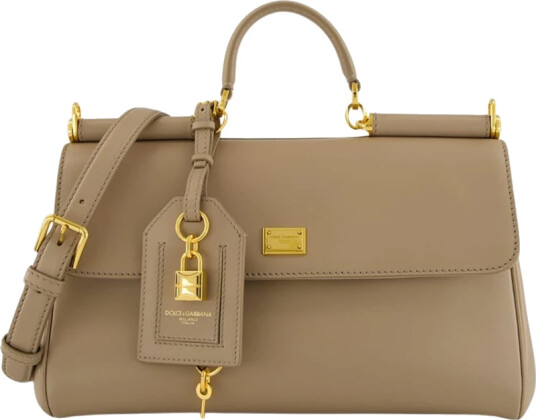 Dolce & Gabbana Dame Vesker Beige ONE SIZE,