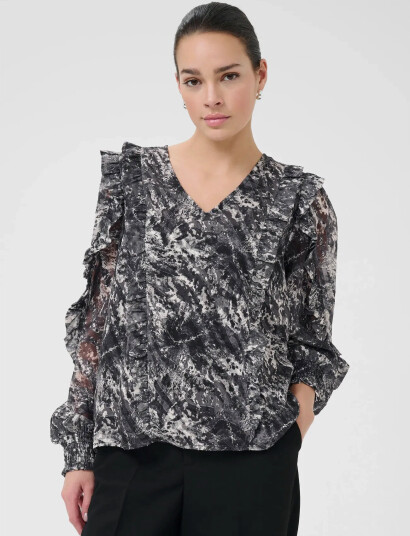 Kaffe Kaalica Blouse - Black - 40