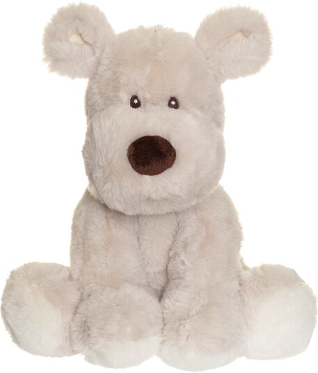Teddykompaniet Kosedyr Mocca Hund 34 cm Grå Teddykompaniet Kosedyr Mocca Hund 34 cm Grå