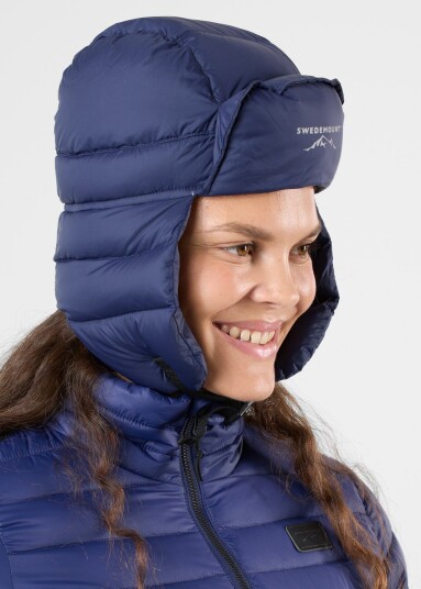 Swedemount Östersund Down Hat Dk. Navy L/Xl Capser Swedemount Östersund Down Hat Dk. Navy L/Xl Capser