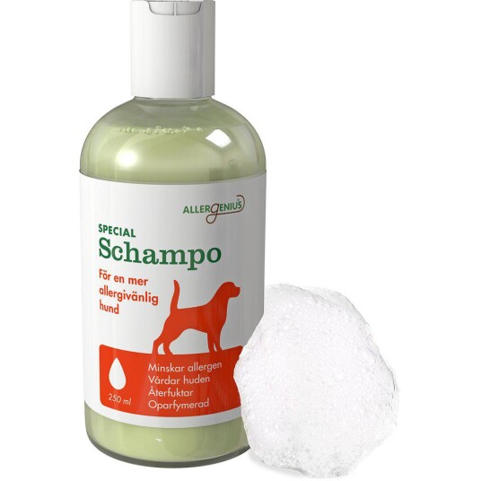 Allergenius Spesialsjampo For Mer Allergivennlig Hund Og Katt