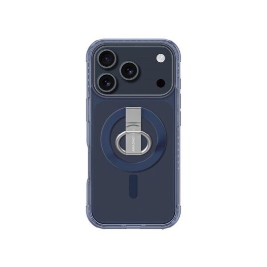 AmazingThing Mobildeksel Titan Pro Grip Ring for iPhone 17 Pro Max med MagSafe Blå