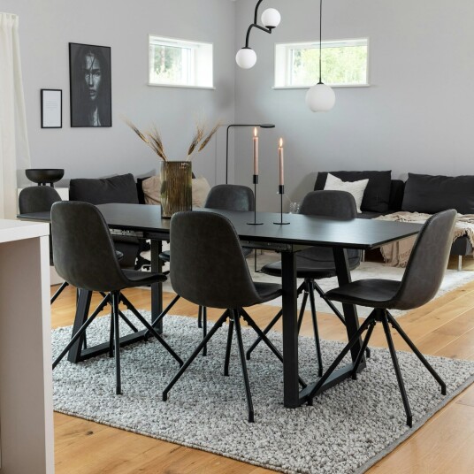 Venture Home Spisegruppe Venture Home Ina med 6 Pobbie Stoler GR20581