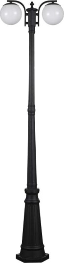 V Tac Utendørs Lampe 2Xe27 Svart