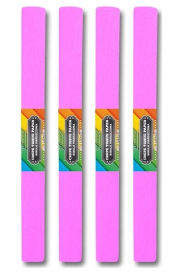 Starpak Crinkled Silkepapir 50X200cm Lys Rosa 10 Stk.