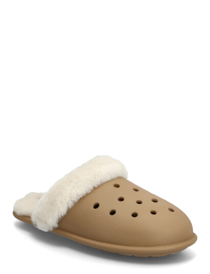 Crocs Classic Fuzz Scuff - Beige - 38/39 Crocs Classic Fuzz Scuff - Beige - 38/39