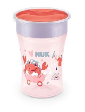 Nuk Magic Cup Kopp Drikkekopp Lyserød 8m+