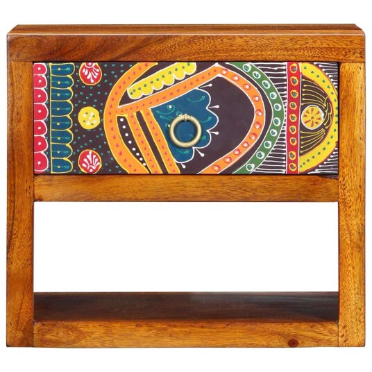  Nattbord 40x35x35 cm Massiv Akasietre