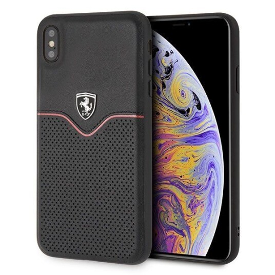 Ferrari Off Track Victory Mobildeksel for iPhone Xs Max Svart