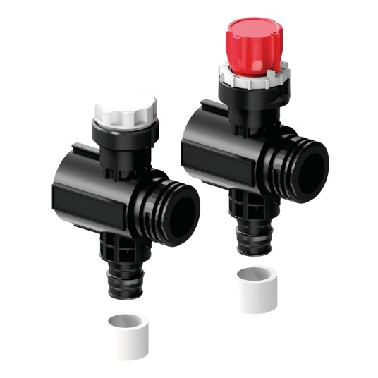 Uponor Vario PLUS Fordeler Q&E, 1 kurs 1 x 17x2,0 mm