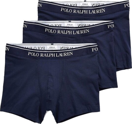 Ralph Lauren 3 Pack Trunks - Navy Ralph Lauren 3 Pack Trunks - Navy