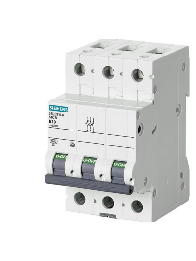 Siemens Circuit breaker 6ka 3pol c16 5sl6316-7 (4001869388762) Siemens Circuit breaker 6ka 3pol c16 5sl6316-7 (4001869388762)