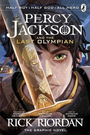 The Last Olympian: The Graphic Novel (Percy Jackson Book 5) Av Rick Riordan