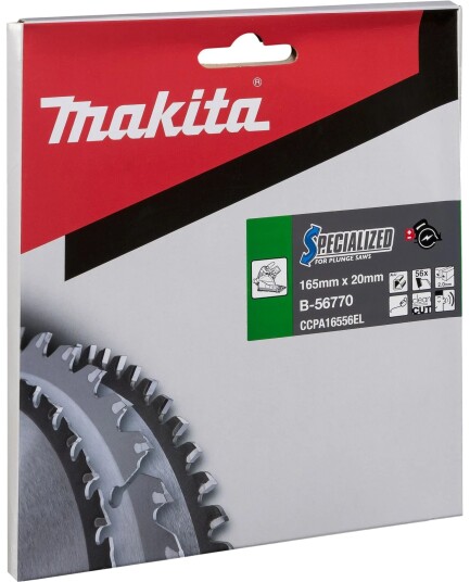 Makita Specialized Sirkelsagblad 165mm 56T