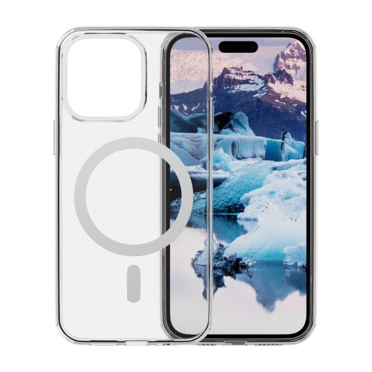 Dbramante1928 Iceland Pro MagSafe Deksel til iPhone 15 Pro Transparent
