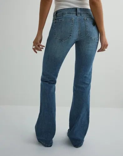 Abrand Jeans   Blå   00 Super Low Kick Tall