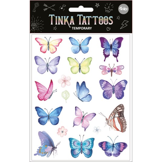 Tatovering Sommerfugler Tinka Tattoo