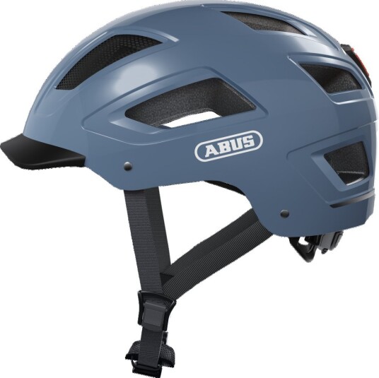 ABUS Hyban 2.0 sykkelhjelm LED Glacier Blue ABUS Hyban 2.0 sykkelhjelm LED Glacier Blue