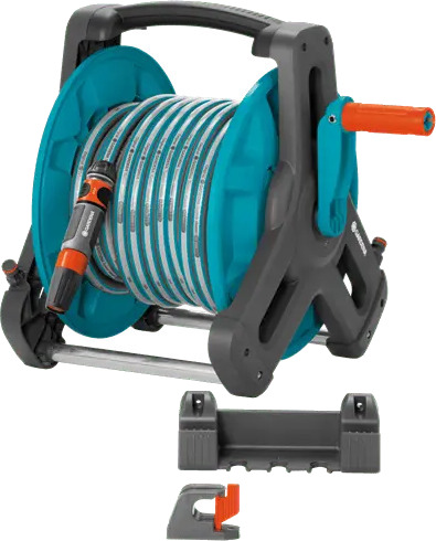 Gardena slangetrommelsett 50 Veggmontert, 20 m