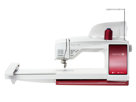 Husqvarna Viking DESIGNER RUBY 90 Elektronisk symaskin m/broderimodul Husqvarna Viking DESIGNER RUBY 90 Elektronisk symaskin m/broderimodul