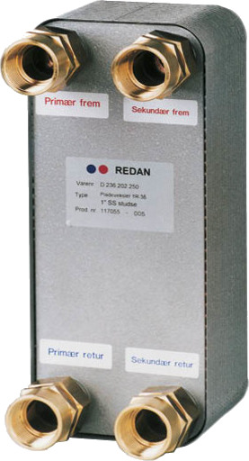 Redan 1R-26 erstatningsveksler 290x120x67 mm