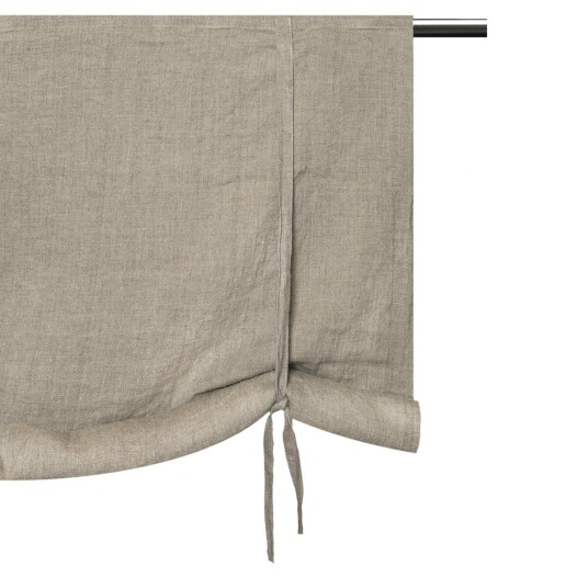 Himla Sunshine 1700-tallsgardin med kanal naturell 140x120 cm