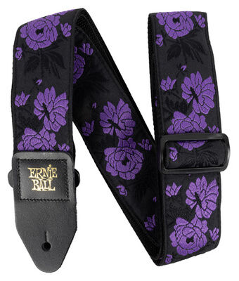 Ernie Ball E-Guitar Strap Lavender Rose