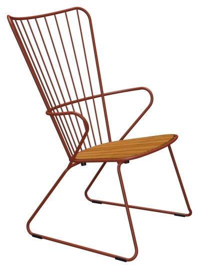 HOUE - PAON Loungestol - Paprika   Unoliving