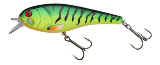 Abu Garcia Beast Hi-Lo Floating wobbler, 9 cm - Firetiger Abu Garcia Beast Hi-Lo Floating wobbler, 9 cm - Firetiger