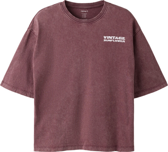 Name It Nkfjada Ss Nreg Top Burgundy 116