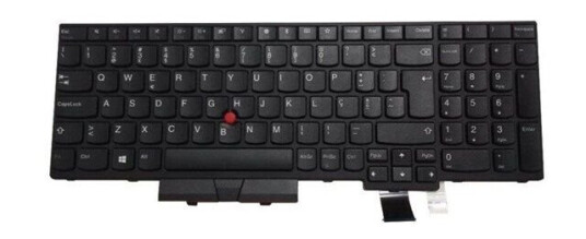 Lenovo Lite-On - Brbart tastatur - til utskifting - Portugisisk - Svart