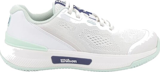 Wilson Intrigue Pro Allcourt Tennis  og padelsko dame White/Bay/Skipper Blue 40