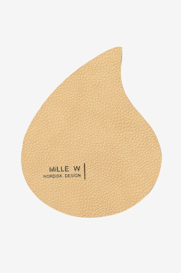 MiLLE W NORDISK DESIGN   Glassbrikker Drop 4 pakning   Beige