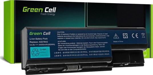 Green Cell batteri for Acer Aspire 7220G 7520G 7535G 14.8V 4400mAh