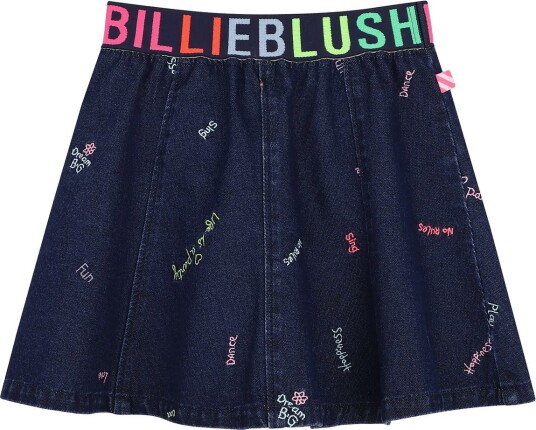 Billieblush Denim Skirt   Navy   128