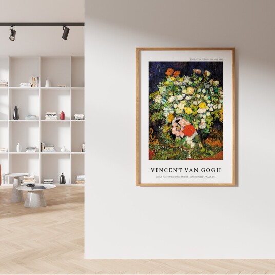 Plakatwerket Bouquet of Flowers in a Vase av