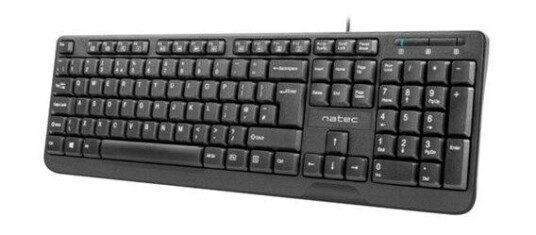 Natec Genesis - Tastatur - Svart Natec Genesis - Tastatur - Svart