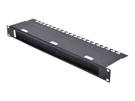 Digitus Dn-19 Org-3U-Sw - Rackkabelstyringspanel - Svart Ral 9005 - 1U - 19"