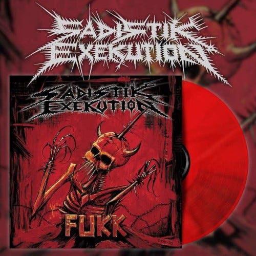 Sadistik Exekution Fukk LP/Vinyl Sadistik Exekution Fukk LP/Vinyl