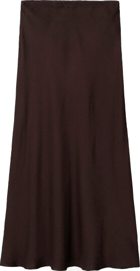 Twist & Tango Maxi skjørt Tyne Satin Brun