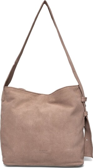 Ulrika Suede Bucket Bag Beige ONE SIZE Ulrika Suede Bucket Bag Beige ONE SIZE